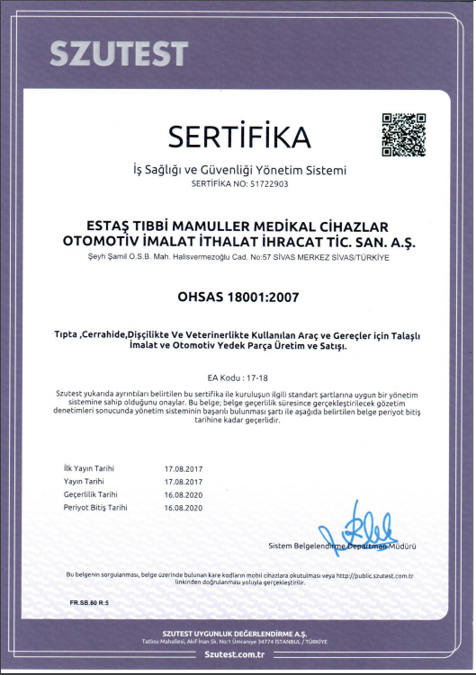 OHSAS 18001:2015