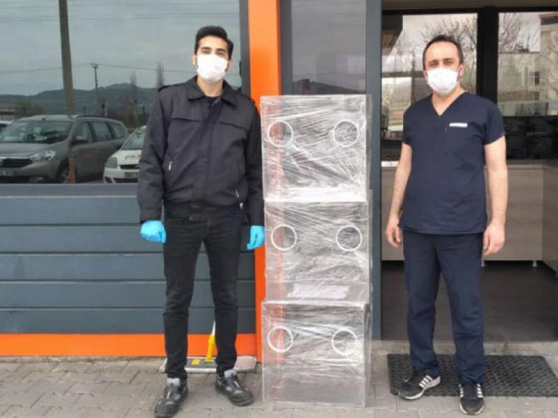 ESTAŞ, Sivas Numune Hastanesi Yoğun Bakım Ünitesine Entübasyon Kabinleri Hediye Etti